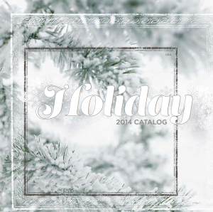 Holiday Catalog 2014